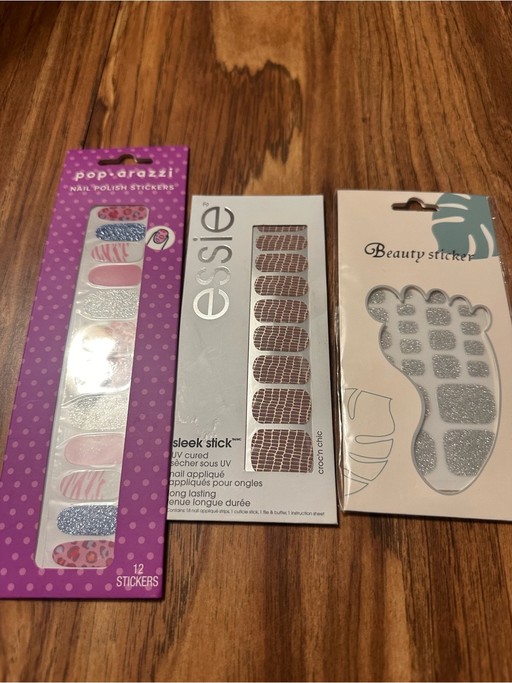 Essie & Pop.arazzi Nail Sticker Bundle
